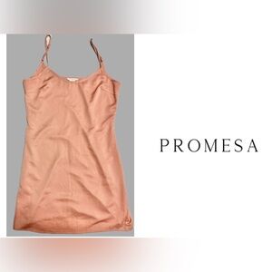 Promesa Pink Satin Dress or Tunic